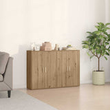 Sideboard 2 pcs Artisan Oak 60 x 31 x 84 cm Engineered Wood 3334303