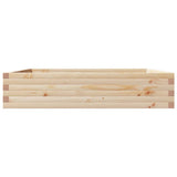 Garden Planter 110x110x23 cm Solid Wood Pine 847213