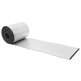 Lawn Edging 20 m x 20 cm Galvanised Steel Silver 42030325