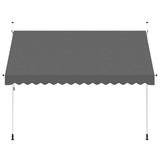 143691 Manual Retractable Awning 350 cm Anthracite