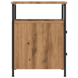 ZNTS Bedside Cabinet Artisan Oak 44x45x60 cm Engineered Wood 857256