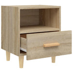 Bedside Cabinets 2 pcs Sonoma Oak 40x35x47 cm 812013