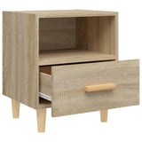 Bedside Cabinets 2 pcs Sonoma Oak 40x35x47 cm 812013