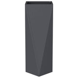 Planter Anthracite 30 x 30 x 75 cm Steel 883770