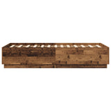 Bed Frame Old Wood 80 x 200 cm Engineered Wood 3429656