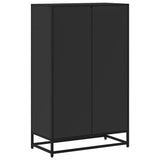 Book Cabinet Black 65.5x33x107.5 cm Engineered Wood 849159