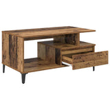 Coffee Table Old Wood 90 x 49 x 45 cm Engineered Wood 881051