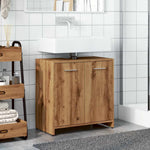 ZNTS Bathroom Sink Cabinet Artisan Oak 60x33x60 cm Engineered Wood 856040