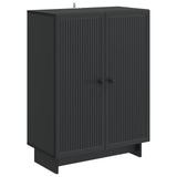 Sideboard Black 66 x 34.5 x 90 cm Engineered Wood 893896