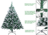 7FT Spray White PVC Christmas Tree 870 Branches 22023741