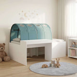 Bed with Tunnel 4 pcs Artisian Oak and Light Blue 3423654