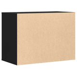Corner Chest of Drawers Black 80x41x58 cm Engineered Wood 852853