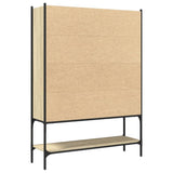 Bookcase Sonoma Oak 102x30x141.5 cm Engineered Wood 3214330