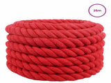 Rope Red 3 x 3 x 2500 cm Cotton 42011928