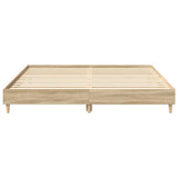 Bed Frame Sonoma Oak Engineered wood, Solid pinewood, Plywood 3329023