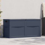Garden Storage Box 320 L Black 45688