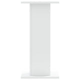 Speaker Stands 2 pcs White 30x30x60 cm Engineered Wood 852654