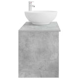 Bathroom Furniture Set 2 pcs Concrete Grey Engineered Wood 3403915