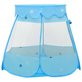 Children Play Tent with 250 Balls Blue 102x102x82 cm 3107722