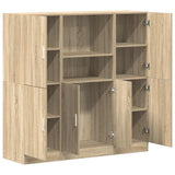 3 Piece Kitchen Cabinet Set Sonoma Oak Engineered Wood 3324153