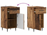 Bathroom Storage Cainet HAARLEM Old Wood 30 x 31 x 80 cm 896833