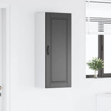Wall Cabinet PORTO Black 40 x 31 x 100 cm Engineered Wood 885466