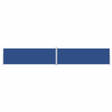 Retractable Side Awning Blue 200x1200 cm 318082