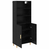 Highboard Black Oak 69.5 x 32.5 x 180 cm Engineered Wood 3416062