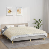 Weighted Blanket Light Cream 155x220 cm 11 kg Fabric 350813