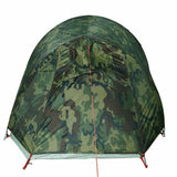 Camping Tent Tunnel 2-Person Camouflage Waterproof 4009632