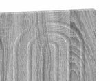 Wall-Mounted Headboard ALKMAAR Grey Sonoma Engineered Wood 896271