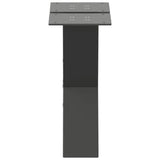 Coffee Table Legs X-Shaped 2 pcs Anthracite 30x cm Steel 4012930