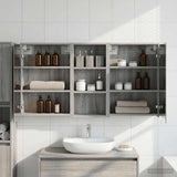 Bathroom Cabinet Set 3 pcs 116 x 16 x 62.5 cm Engineered wood 3403813