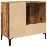 Sink Cabinet Old Wood 65x33x60 cm Engineered Wood 857123