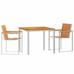 Garden Dining Set 3 pcs Solid Wood Acacia 3334805