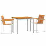 Garden Dining Set 3 pcs Solid Wood Acacia 3334805