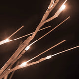 LED White Birch Tree Warm White 128 LEDs 220 cm 345145