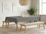 Table Cloth 5 pcs Rectangular Light Grey 140 x 160 cm 42040451