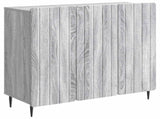 Sideboard Grey Sonoma 89 x 34.5 x 82 cm Engineered Wood 894421