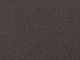 Armchair Dark Brown Fabric 42043397