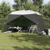 Mosquito Tent Grey 380 x 380 x 225 cm Polyester and Fiberglass 4100693