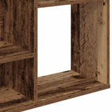 Room Divider/Book Cabinet Old Wood 100x24x140 cm Engineered Wood 855842