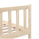 3101153 Bed Frame without Mattress Solid Wood 140x200 cm