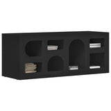 TV Cabinet Black 100 x 35 x 40 cm Engineered Wood 891265