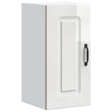Kitchen Wall Cabinet "Kalmar" High Gloss White Engineered Wood 853539