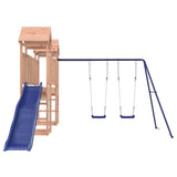Outdoor Playset Blue, Brown Solid Douglas wood, Polypropylene 3155826