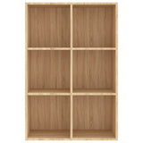 Book Cabinet/Sideboard Sonoma Oak 66x30x98 cm Engineered Wood 800345
