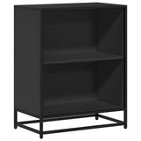 Book Cabinet Black 60x35x76 cm Engineered Wood 849099