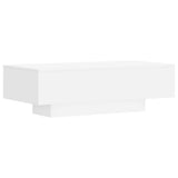 Coffee Table White 100x49.5x31 cm Engineered Wood 833889