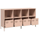 Sideboard Pink 135x39x73.5 cm Cold-rolled Steel 3307162
